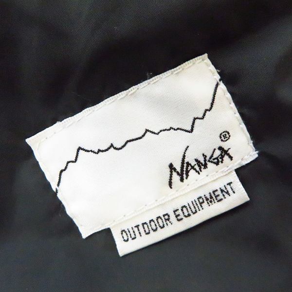 実際に弊社で買取させて頂いたNANGA×URBAN RESEARCH/ナンガ×アーバンリサーチ ステンカラーダウンコート UM13-KC09007/Lの画像 3枚目