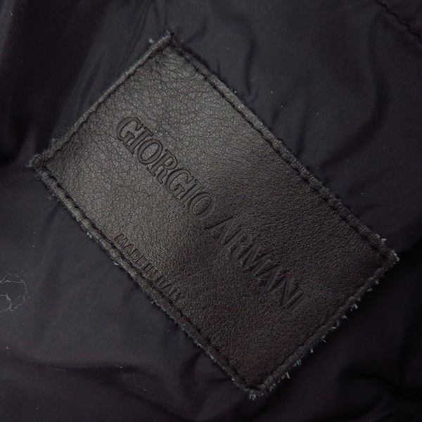 実際に弊社で買取させて頂いたGIORGIO ARMANI/ジョルジオアルマーニ ダブルテーラードメッシュジャケット/48の画像 2枚目