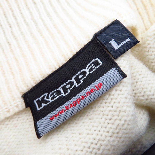実際に弊社で買取させて頂いた【未使用】kappa/カッパ  ゴルフ ジップアップ ニットブルゾン KG152SW31 Lの画像 2枚目
