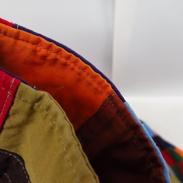 実際に弊社で買取させて頂いたFAT/エフエーティー PARQUET マルチパッチワーク柄長袖シャツ/SKINNYの画像 6枚目