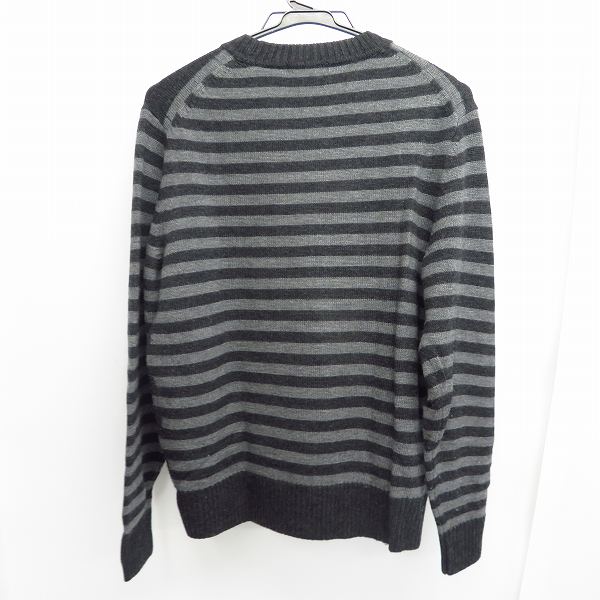 実際に弊社で買取させて頂いたBURBERRY LONDON/バーバリーロンドン ウール ニット/セーター ボーダー柄/Mの画像 1枚目