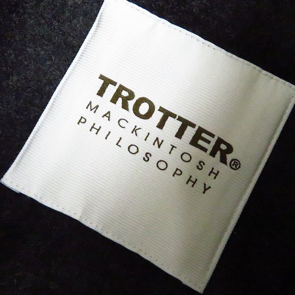 実際に弊社で買取させて頂いたTROTTER MACKINTOSH PHILOSOPHY/マッキントッシュ フィロソフィー ライナー付  ダブル トレンチコート H1C45-822-09/38　の画像 2枚目