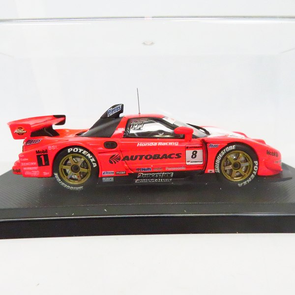 実際に弊社で買取させて頂いた【未開封】EBBRO/エブロ ARTA NSX SUPER GT 2005 NO.8 1/43スケール ミニカーの画像 2枚目