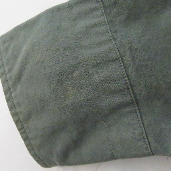 実際に弊社で買取させて頂いたKolor/カラー 切り替え長袖シャツ 8WCM-B01108 グリーン系/2の画像 4枚目