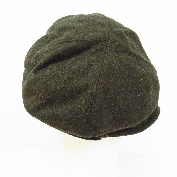 実際に弊社で買取させて頂いたCA4LA/カシラ 裏地 チェック柄 キャスキャップ/帽子の画像 3枚目