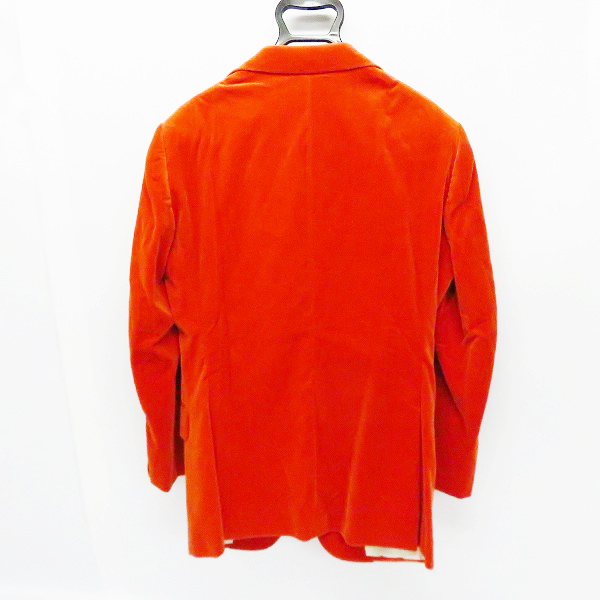 実際に弊社で買取させて頂いたBARNEYS NEW YORK/バーニーズニューヨーク 別珍2Ｂテーラードジャケット/48の画像 1枚目