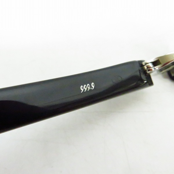 実際に弊社で買取させて頂いた999.9/フォーナインズ フルリム メガネフレーム/眼鏡/アイウェア NP-41の画像 4枚目