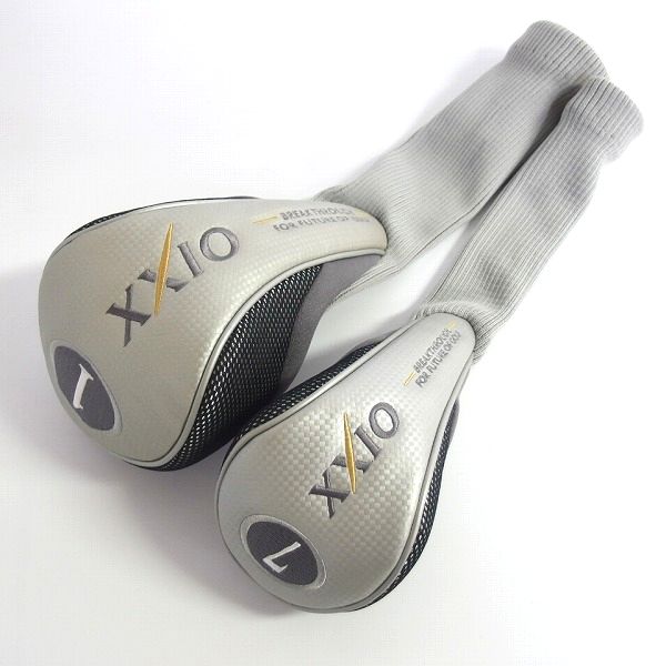 実際に弊社で買取させて頂いたダンロップ XXIO/ゼクシオ MP300 1W(13°),7W(20°) FLEX：L/2本セット ヘッドカバー付きの画像 6枚目