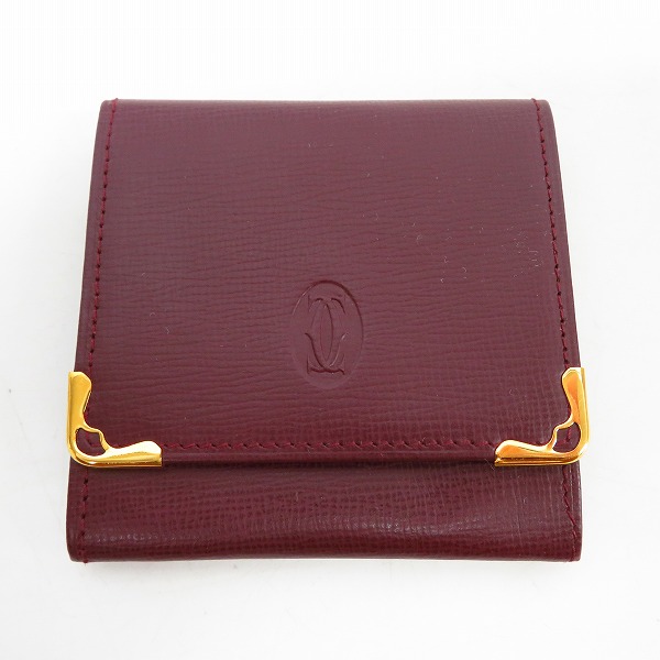 実際に弊社で買取させて頂いたCartier/カルティエ マストライン 2つ折り 財布/ウォレット
