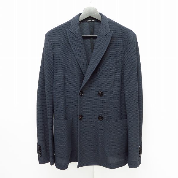 実際に弊社で買取させて頂いたGIORGIO ARMANI/ジョルジオアルマーニ ダブルテーラードメッシュジャケット/48