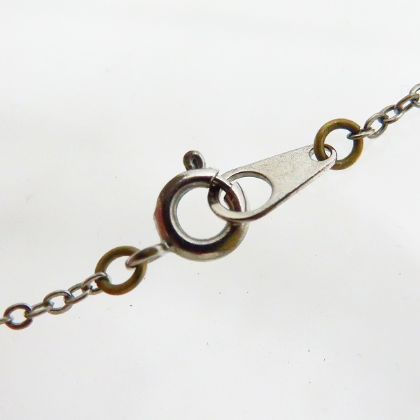 実際に弊社で買取させて頂いたGARNI/ガルニ ネックレス アルファベットチャーム シルバーの画像 4枚目