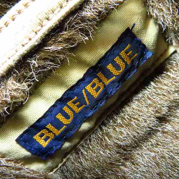 実際に弊社で買取させて頂いたBLUE BLUE/ブルーブルー 裏地フェイクファー地 ヴィンテージデザインジャケット/2の画像 2枚目