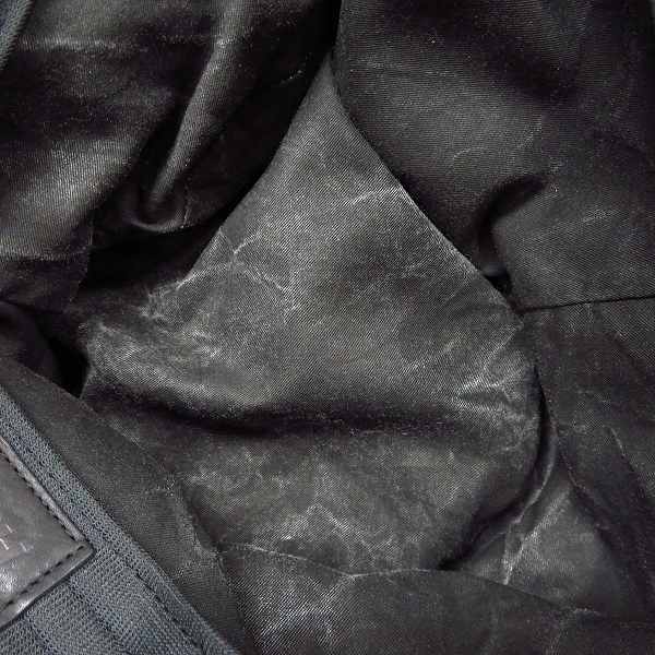 実際に弊社で買取させて頂いたBACKLASH/バックラッシュ ラムレザーリボン付き キャンバスコットン中折れハット 707-01の画像 5枚目