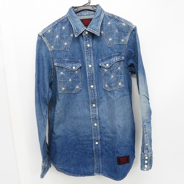 NEIGHBORHOOD×FUCT SSDD/ネイバーフッドファクトSSDD デニムシャツ