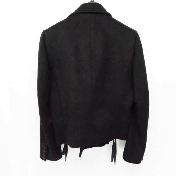実際に弊社で買取させて頂いたato/アトウ カシミヤウール ダブルブレスト ショート丈 Pコート AM6D-B10/46の画像 1枚目