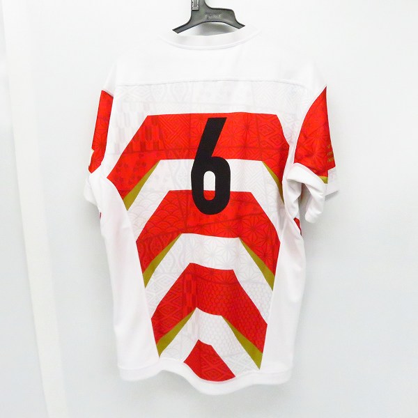実際に弊社で買取させて頂いた【未使用】CANTERBURY/カンタベリー JAPAN RWC 2019 ラグビー 日本代表 レプリカ ホーム ジャージ QWR39000/Lの画像 1枚目