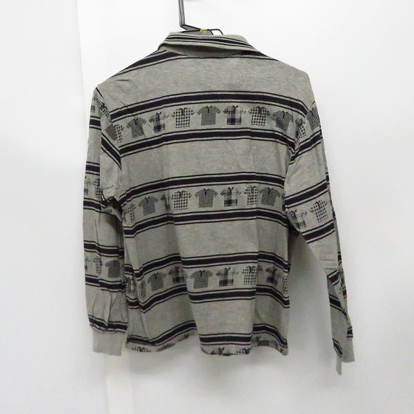 実際に弊社で買取させて頂いたChristian Dior SPORTS/クリスチャンディオール スポーツ ロングスリーブ/長袖 プリント ポロシャツ Size：Mの画像 1枚目