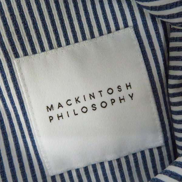 実際に弊社で買取させて頂いたMACKINTOSH PHILOSOPHY/マッキントッシュフィロソフィー TROTTER/トロッター 2Bテーラードジャケット/40Rの画像 3枚目