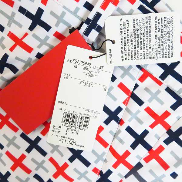 実際に弊社で買取させて頂いた【未使用】Kappa/カッパ ゴルフパンツ ホワイト/オレンジ/総柄 M/L 5点セッの画像 3枚目