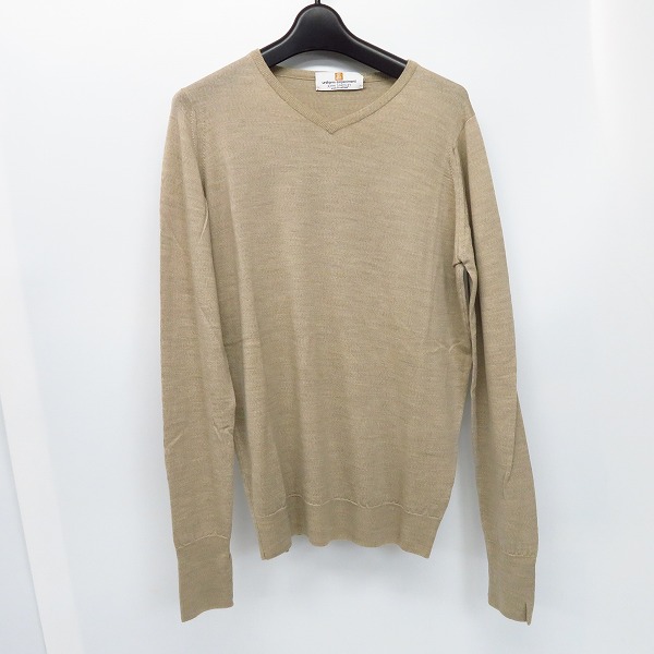 実際に弊社で買取させて頂いたuniform experiment×JOHN SMEDLEY/ユニフォームエクスペリメント×ジョンスメドレー クルーネック ニット UE-89060/1
