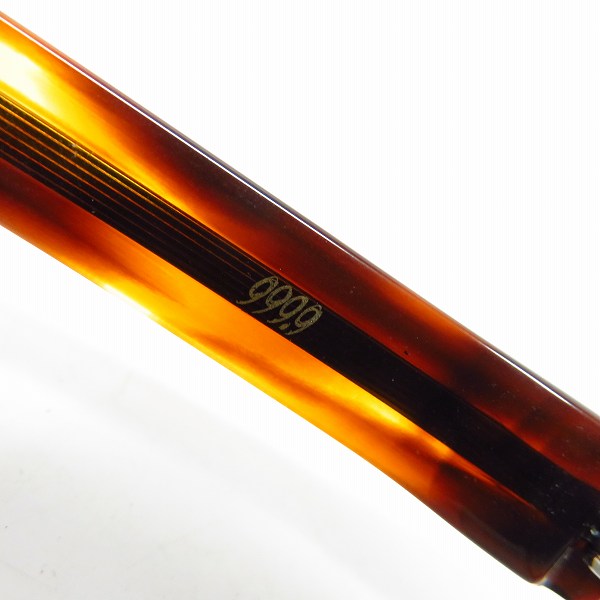 実際に弊社で買取させて頂いた999.9/フォーナインズ フルリム 度入り/眼鏡/メガネフレーム NP-16の画像 5枚目