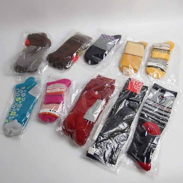 実際に弊社で買取させて頂いた【未使用/おまとめ】Heal Creek/ヒールクリーク,kappa/カッパ レディースソックス/靴下 ハイ/くるぶし丈 40/F 10点