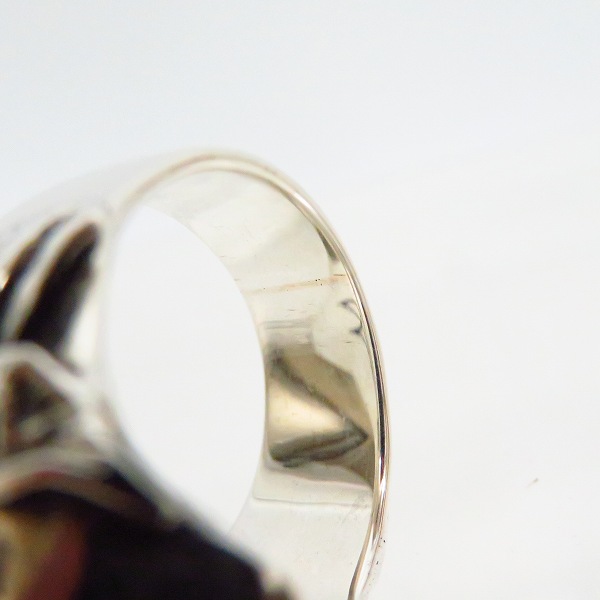 実際に弊社で買取させて頂いたCRAZY PIG/クレイジーピッグ Devil's Head Ring/デビルズ ヘッド リング # 562/17.5号の画像 6枚目