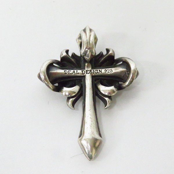 実際に弊社で買取させて頂いたDEAL DESIGN/ディールデザイン バフォメットクロス ペンダント M/ミディアムの画像 2枚目