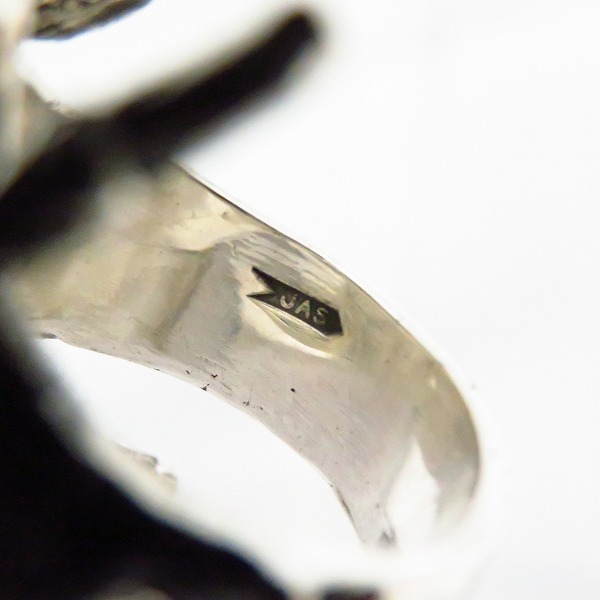 実際に弊社で買取させて頂いたCRAZY PIG/クレイジーピッグ Crystal Tarantula Ring/クリスタル タランチュラ  リング # 576/17.5-18.5号の画像 5枚目