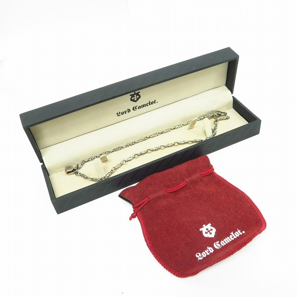 実際に弊社で買取させて頂いたLord Camelot/ロードキャメロット デザインチェーン ネックレスの画像 6枚目