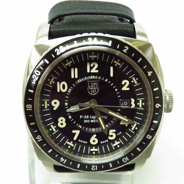 実際に弊社で買取させて頂いたLUMINOX/ルミノックス P-38 Lightning SERIES 9421/クオーツ
