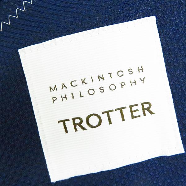 実際に弊社で買取させて頂いたMACKINTOSH PHILOSOPHY マッキントッシュフィロソフィー TROTTER ネイビーテーラードジャケット H1E20-500-27/38Rの画像 2枚目
