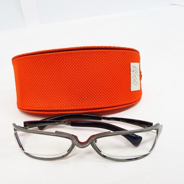 実際に弊社で買取させて頂いた999.9/フォーナインズ チタンメタルフレーム メガネ/眼鏡 S-592Tの画像 6枚目