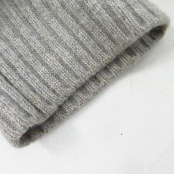 実際に弊社で買取させて頂いたBURBERRY LONDON/バーバリー ロンドン カシミヤ100% Vネックニット A1N12-645-06/Lの画像 6枚目