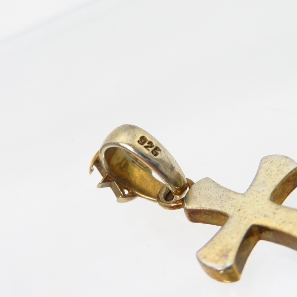 実際に弊社で買取させて頂いたCrescent Luna/クレセントルナ CRUZ GOLD クロスペンダントトップの画像 3枚目