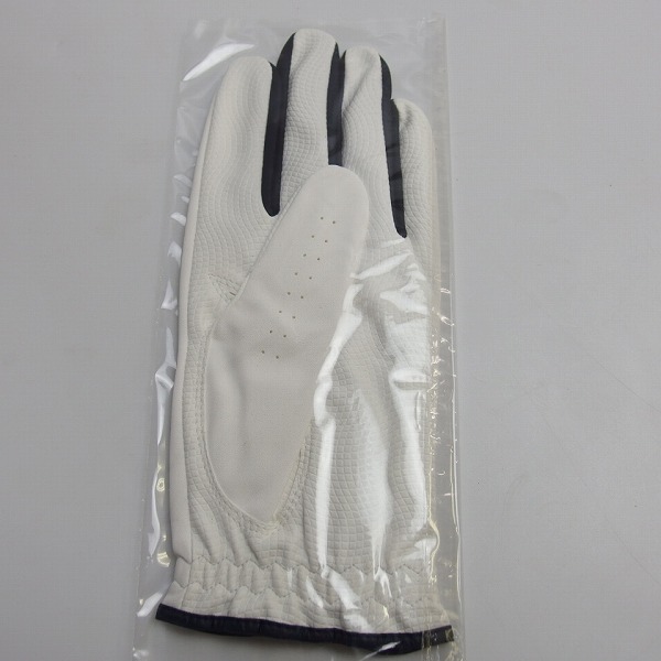 実際に弊社で買取させて頂いた【未使用】kappa/カッパ ゴルフ用グローブ/手袋 ホワイト/レッド KG718GL11/23-24cm(M) 2点セットの画像 4枚目