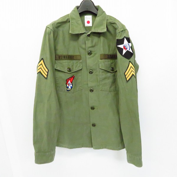 実際に弊社で買取させて頂いたmarka/マーカ ミリタリーシャツ MSTD-10SH01C/3