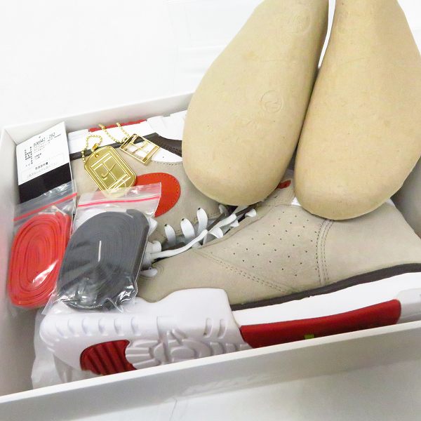 実際に弊社で買取させて頂いたNIKExFragment Design/ナイキ×フラグメントデザイン COURT AIR TRAINER 1/エア トレイナー 806942-282/29の画像 7枚目