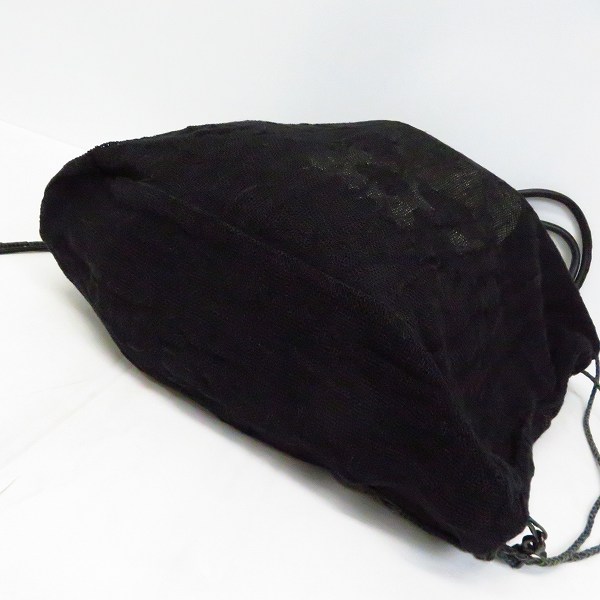 実際に弊社で買取させて頂いたL.G.B. /ルグランブルー スカル ガーゼ加工トートバッグ/部分レザーの画像 2枚目