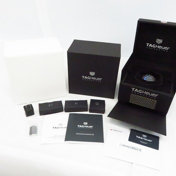 実際に弊社で買取させて頂いたTAG Heuer/タグホイヤー コネクテッド モジュラー45 腕時計/スマートウォッチ SBF8A8013の画像 6枚目