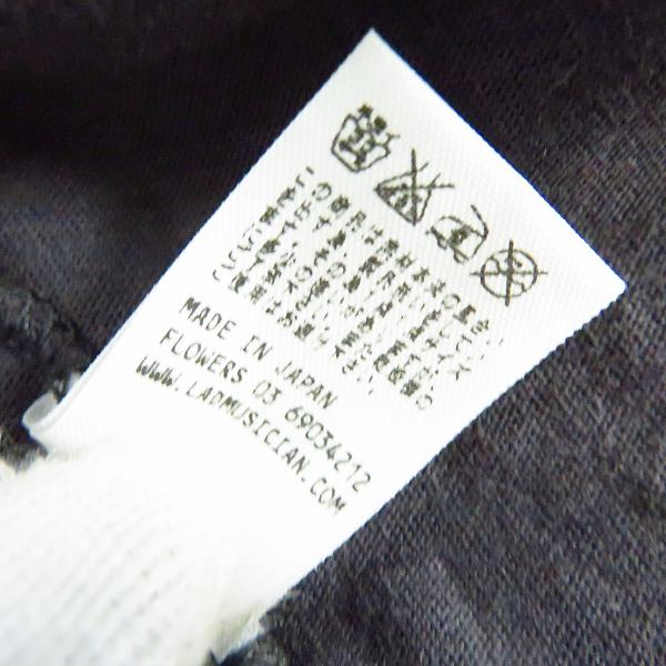 実際に弊社で買取させて頂いたLAD MUSICIAN/ラッドミュージシャン ペイズリー柄 カットソー/プリントTシャツ 3点セット/42の画像 4枚目
