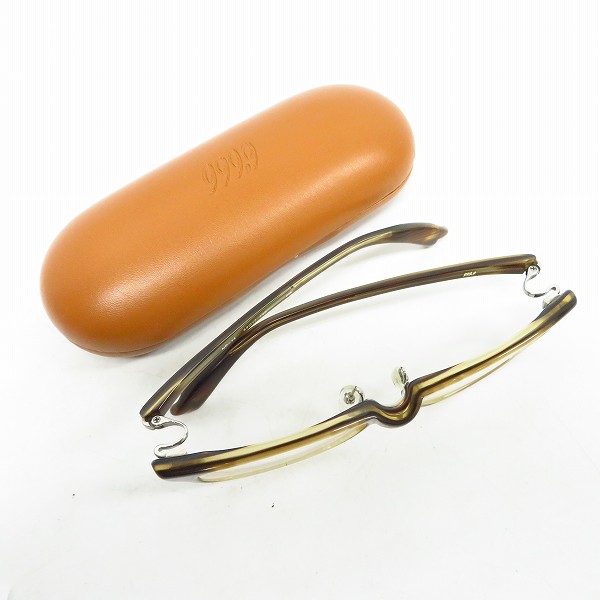 実際に弊社で買取させて頂いた999.9/フォーナインズ ALL STANDARD 眼鏡/メガネ フレーム アイウェア/NP-14の画像 8枚目