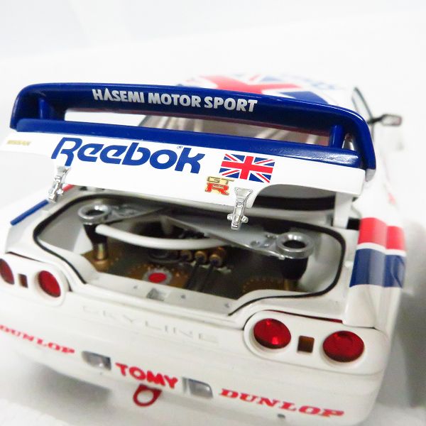 実際に弊社で買取させて頂いたAUTOart/オートアート 1/18 NISSAN/ニッサン/日産 SKYLINE/スカイライン GT-R R32 GROUP A 1990 REEBOK/リーボック 89078の画像 3枚目