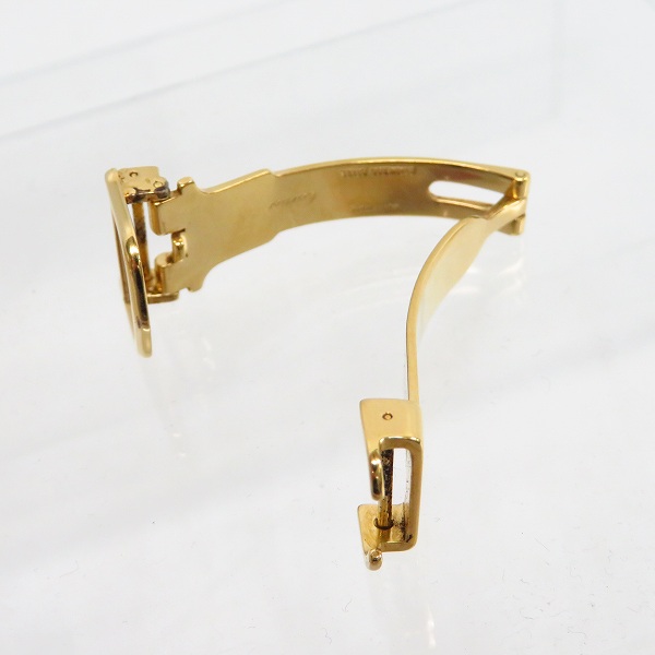 実際に弊社で買取させて頂いたCartier/カルティエ ヴェルメイユ トリニティ文字盤/925ケース レザーベルト欠品【動作未確認】の画像 5枚目