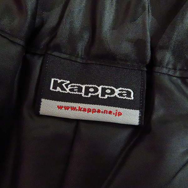 実際に弊社で買取させて頂いた【未使用】Kappa/カッパ ゴルフウェア 中綿パンツ BLACK/MAGENTA L/LL 2点セットの画像 2枚目