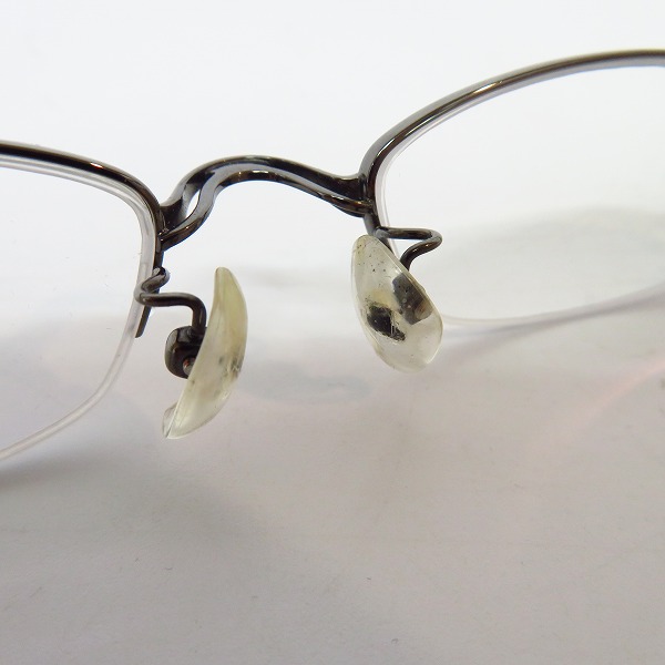 実際に弊社で買取させて頂いた999.9/フォーナインズ メガネフレーム/度入り S-602Tの画像 4枚目