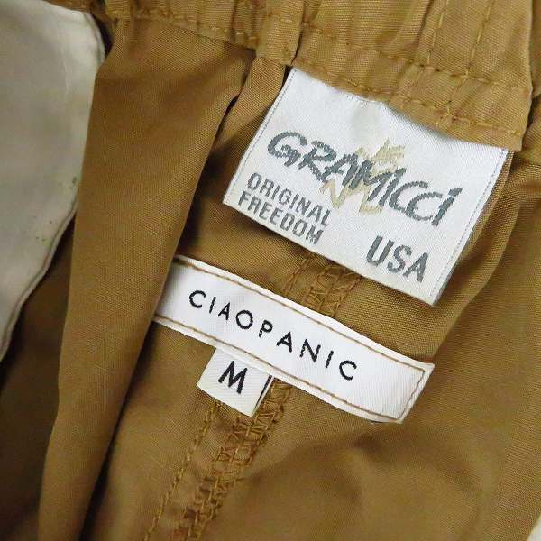 実際に弊社で買取させて頂いたGRAMICCI×CIAOPANIC/グラミチ×チャオパニック ハーフ クライミングパンツ/S/M 2点セットの画像 2枚目
