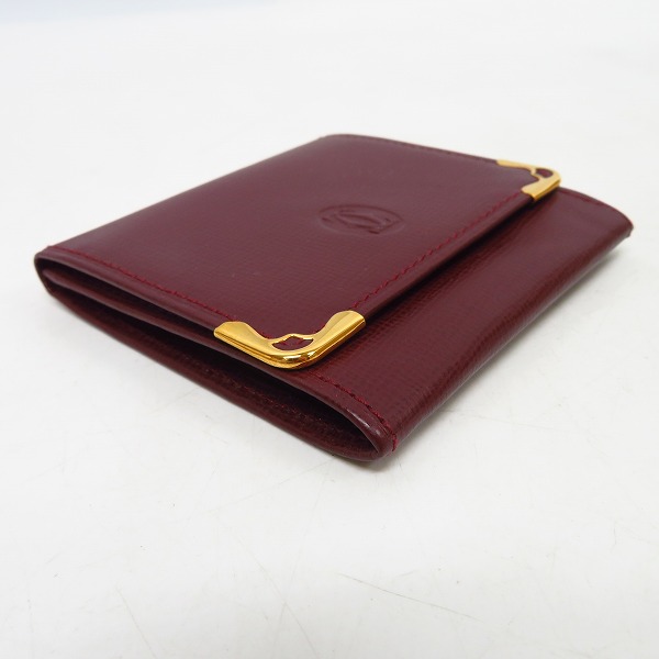 実際に弊社で買取させて頂いたCartier/カルティエ マストライン 2つ折り 財布/ウォレットの画像 2枚目
