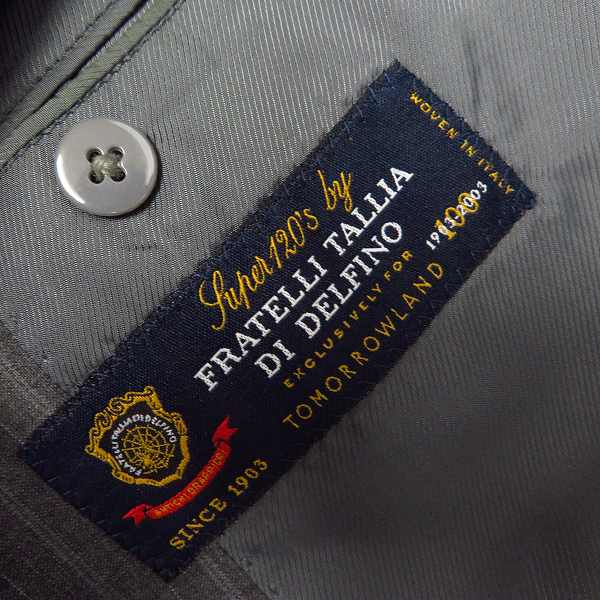 実際に弊社で買取させて頂いたTOMORROWLAND/トゥモローランド FRATELLI TALLIA DI DELFINO スーツ セットアップ /44の画像 3枚目
