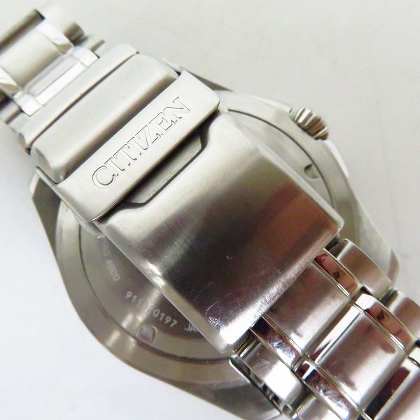 実際に弊社で買取させて頂いたCITIZEN/シチズン PROMASTER/プロマスター エコ・ドライブ マリンシリーズ/BN0190-82Eの画像 4枚目